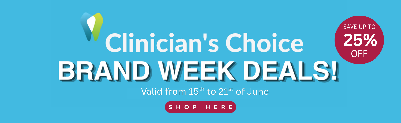 Clinicians Choice Brand week deals
